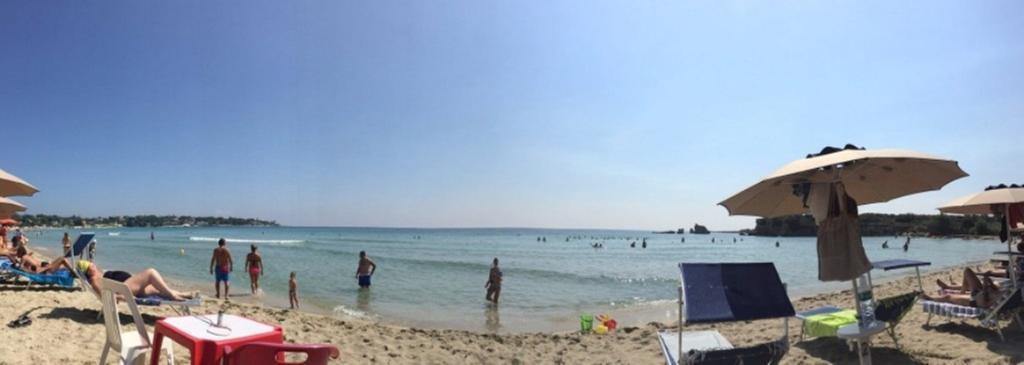 Casa Roby 120 Mt Beach Fontane Bianche Kültér fotó